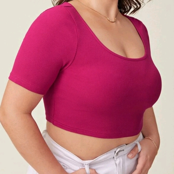 Ribbed crop top 🩷 - Picture 5 of 16